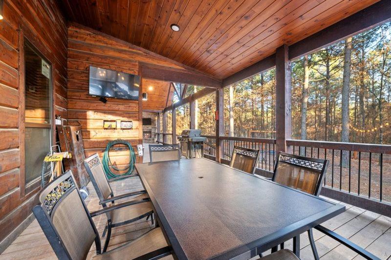 Came Here To Forget Cabin Broken Bow Exterior foto